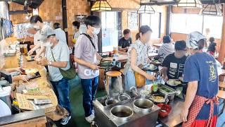 Shocking! Nostalgic Self-service Udon Shop! 300 Guests Arrived at 8 O'clock in the Morning!