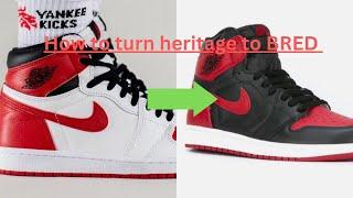 Heritage 1s to BRED 1s ￼Tutorial￼ Wt DRE THESHOEGOD