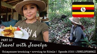 Chimpanzee tracking + Arriving to Kibale | Uganda 2022 | Travel with Jewelyn | JEWELOFHAWAII