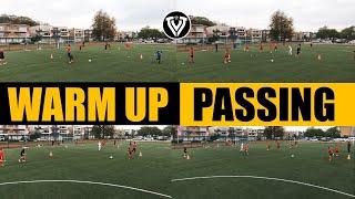 Football Warm - Up | 7 Passing Exercises | Soccer Practice | U11 - U12 - U13 - U14 - U15