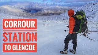 A WINTER Adventure: Corrour Station to Glencoe (Mini Thru Hike)