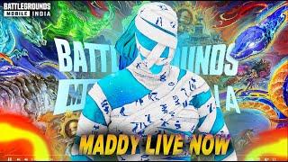  Aaj Kuch Special Hai Kya BGMI Me? | MADDY LIVE NOW #bgmilive #maddylivenow