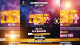 Designing a Church poster  lighting effects Using Lens Flare Overlay