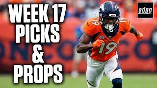 NFL Week 17 Picks Updates, Props and Best Bets | Drew & Stew