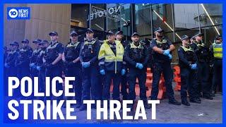 Police In Australia Could Soon Strike Amid A Bitter Pay Dispute | 10 News First