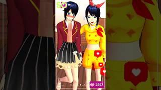 Aoi Supports Her Brother | Sakura School Simulator #drama #trending #sakura #shorts #tiktok