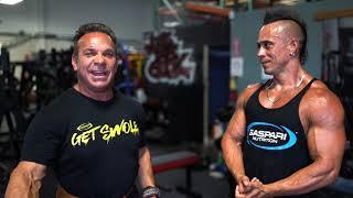 Rich Gaspari training with Father/Son duo