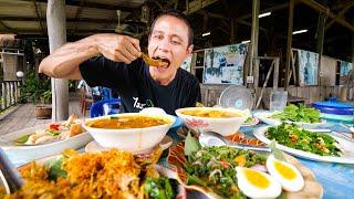 Best TURMERIC FISH FRIES!! Southern Thai Food in Trang, Thailand!