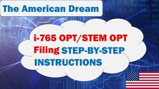 I-765 Paper Form Step by Step Filling Instructions | How to Fill Form I-765 | USCIS OPT EAD apply