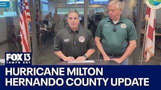 Hurricane Milton: Hernando County prepares for storm's impact