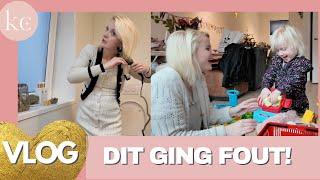 DIT GING FOUT!! + Sinterklaas VIEREN & Familie gezelligheid|  Momlife & Mindset VLOG