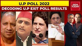 Rajdeep Sardesai & Rahul Kanwal Decode U.P Exit Poll Results | U.P Assembly Elections 2022