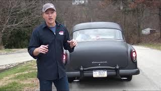 1954 Chevy Sedan Rear Leaf Spring Suspension Swap