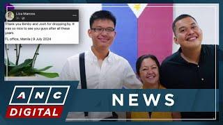 Aquino grandsons Josh and Bimby visit First Lady Liza Marcos’ office | ANC