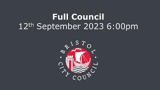 Full Council - Tuesday, 12th September, 2023 6.00 pm