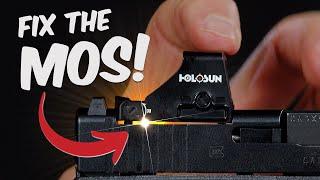 Mount a Holosun 507K on your Glock 43X MOS