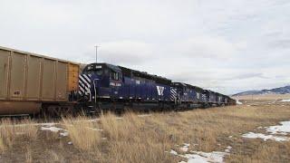 Bozeman Pass SD45's!