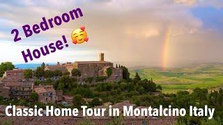 Classic Tuscan House Tour | In Montalcino FAMOUS Wine Town | Learn About Financing Your Dream Home!