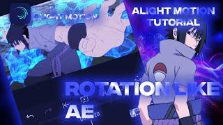 Alight Motion Rotation Tutorial (Like AE) | 6ft3/Xenoz