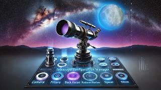 Telescope Configuration & Back Focus Manager