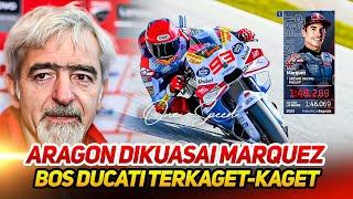 BOS DUCATI LANGSUNG BLAK-BLAKANMARC MARQUEZ TERCEPAT~JINAKKAN DESMOSEDICI GP23 UPDATE~KUASAI ARAGON