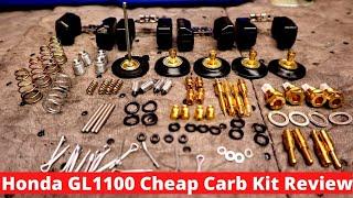 Honda GL1100 Cheap Carburetor Rebuild Kit. This is the Cheapest Carb Kit With the Air Cut Valves.