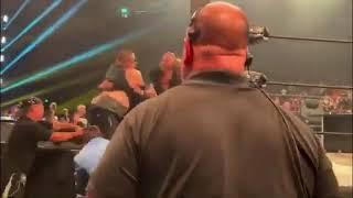 Fat Guy Trying To Rush The Ring & Attack MJF