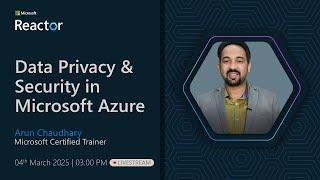 Data Privacy & Security in Microsoft Azure