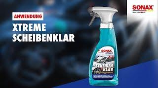 How to use SONAX XTREME Glass Cleaner *Nano Pro PureWater Technology*