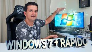 Como DEIXAR seu WINDOWS 7 muito mais RÁPIDO em 2021 | ATUALIZADO e SEM PROGRAMAS!!