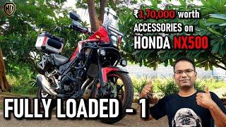 Honda NX500 Accessories ! Must-Have Upgrades! (PART 1) ️