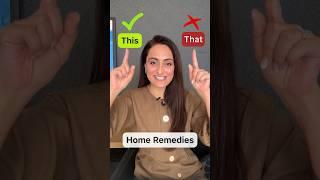 This or that | Home remedies | #dermatologist