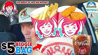 Wendy's® $5 Biggie Bag Review!  | Is THIS the BEST $5 Meal In Fast Food? | theendorsement