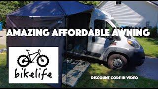 The Moonfab MoonShade and MoonWall - Easy Setup and Take Down - This is a VanLife Game Changer