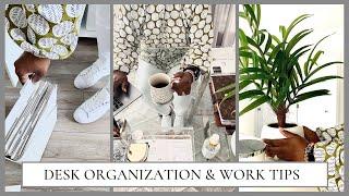 WORK ORGANIZATION | Back To Work | Desk & Office Tips