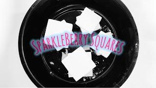 Homemade SparkleBerry Squares Bonus Mega Block for My Xtreme Chalk Crunchers ‼️ Gym Chalk ASMR