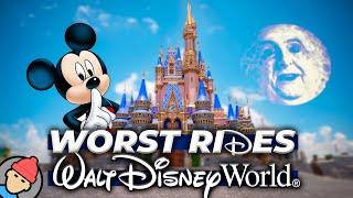 Top 10 WORST RIDES at Walt Disney World (according to TripAdvisor!)