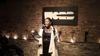 Poet Abike Farley @ The Inspired Word's NYC Open Mic Joint