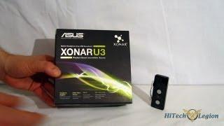 ASUS Xonar U3 USB Headphone Amp Soundcard Overview at HiTechLegion.com