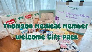 Unboxing my Thomson Medical Welcome Gift Bag!