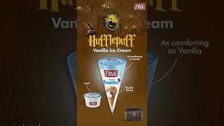 Comfort? Loyalty? Ice cream? Hufflepuff knows the good stuff. #true #harrypotter #icecream