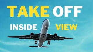 Airplane Take Off Passenger View | Flight Take Off