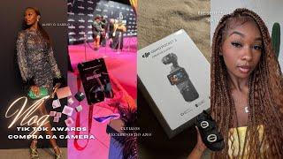 VLOG: Tik tok awards, comprinhas de final de ano, cai em um golpe, osmo pocket 3 veio ai ⊹‧₊˚