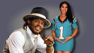 Jasmin Brown “rocks” Cam Newton to sleep…girl, stand up!