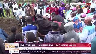 CELEBRATING  THE  LIFE   OF ARCHBISHOP ISAAC MAINA