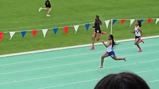 2024 UNT Bill Schmidt Classic London 100m Final