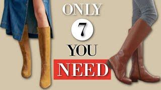 The ONLY Shoes & Boots you NEED in your Wardrobe This Winter | Classic Shoe Styles for Women