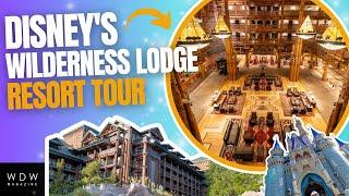 Disney's Wilderness Lodge Resort Tour  - Lobby, Pools, Dining, and MORE!