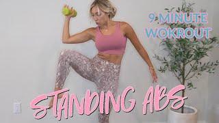 STANDING ABS- 9 minute workout