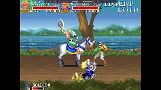 Knights of the Round | shwkz VS windypro |  Fightcade CPS1 CAPCOM KNIGHTS #fightcade2 #fightcade